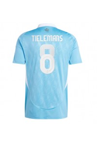 Fotbalové Dres Belgie Youri Tielemans #8 Venkovní Oblečení ME 2024 Krátký Rukáv